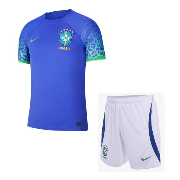 Maillot Brésil Exterieur Enfant 2022-23